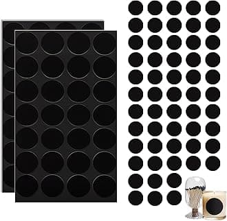 56 PCS Match Striker Stickers, 1" Match Striker Paper with Adhesive, Ideal for Fireplace Matches