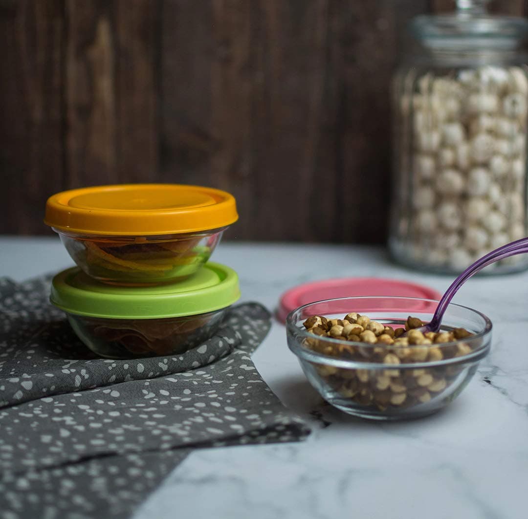 IncrizmaChef Stackable, Serving & Salad - 3 Pcs Bowl Set - 210 ml Each Storage Bowl