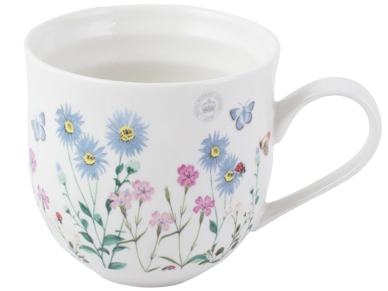 Royal Botanic Gardens Kew “Meadow Bugs” Ceramic Mug by Creative Tops, 550 ml (18 fl oz)
