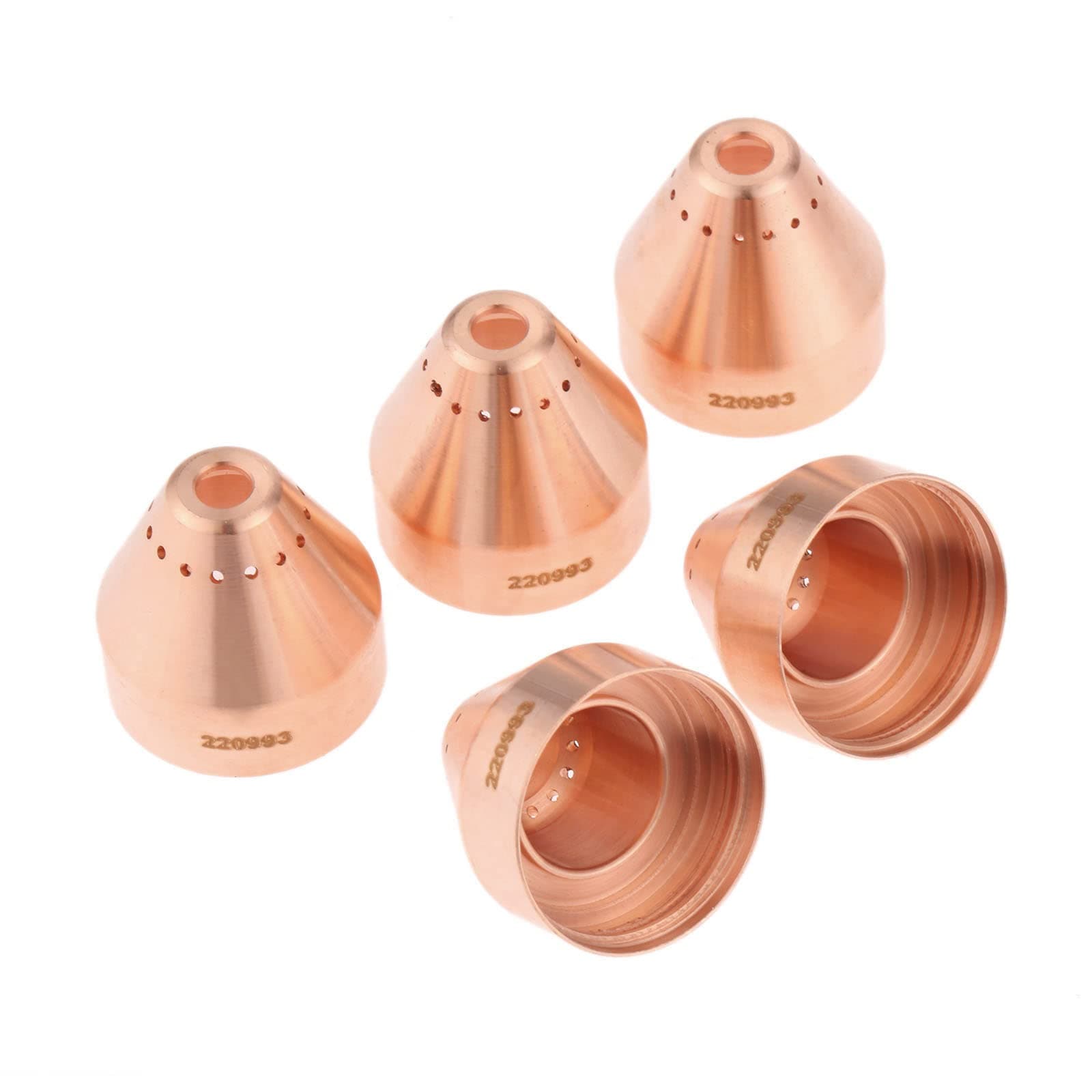 5PCS Plasma Shield 220993 Fit for Power max 65 85 105 MRT 105A Mechanized Machine,Plasma Cutting Torch Consumable