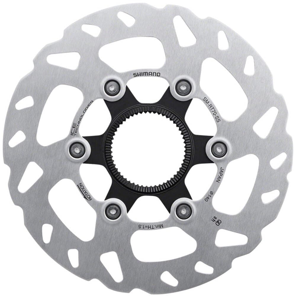 SLX 140mm Disc Brake Rotor - Center Lock, Silver