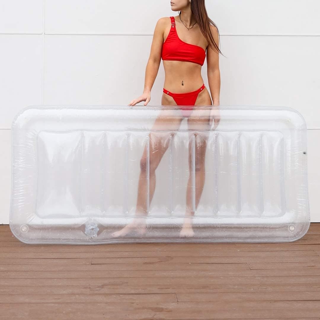 Clear Chaise Lounger