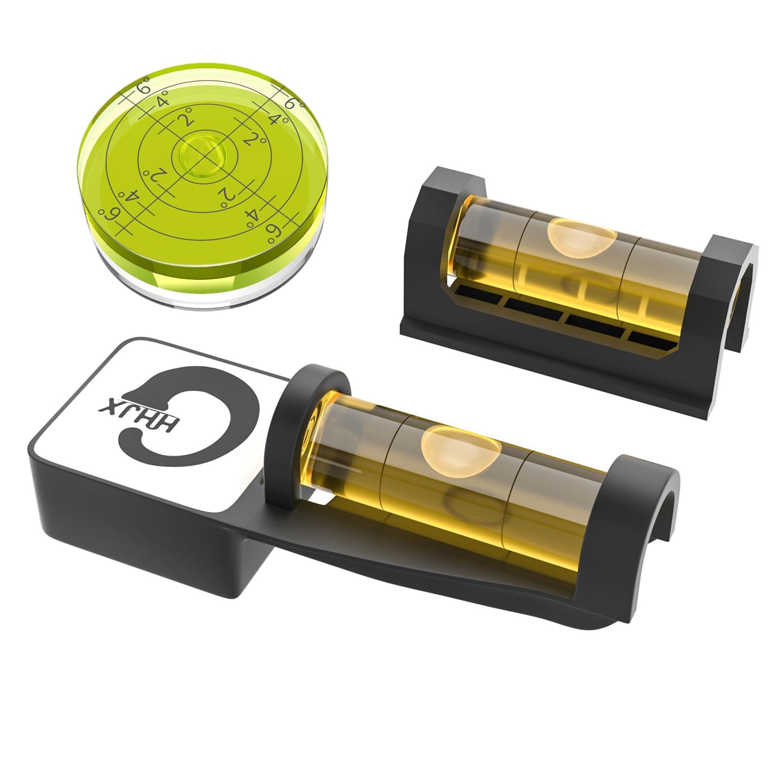 Professional Magnetic Scope Leveling Kit Scope Bubble Level Tool Scope Mounting Kit, 3 Pieces (Brown)