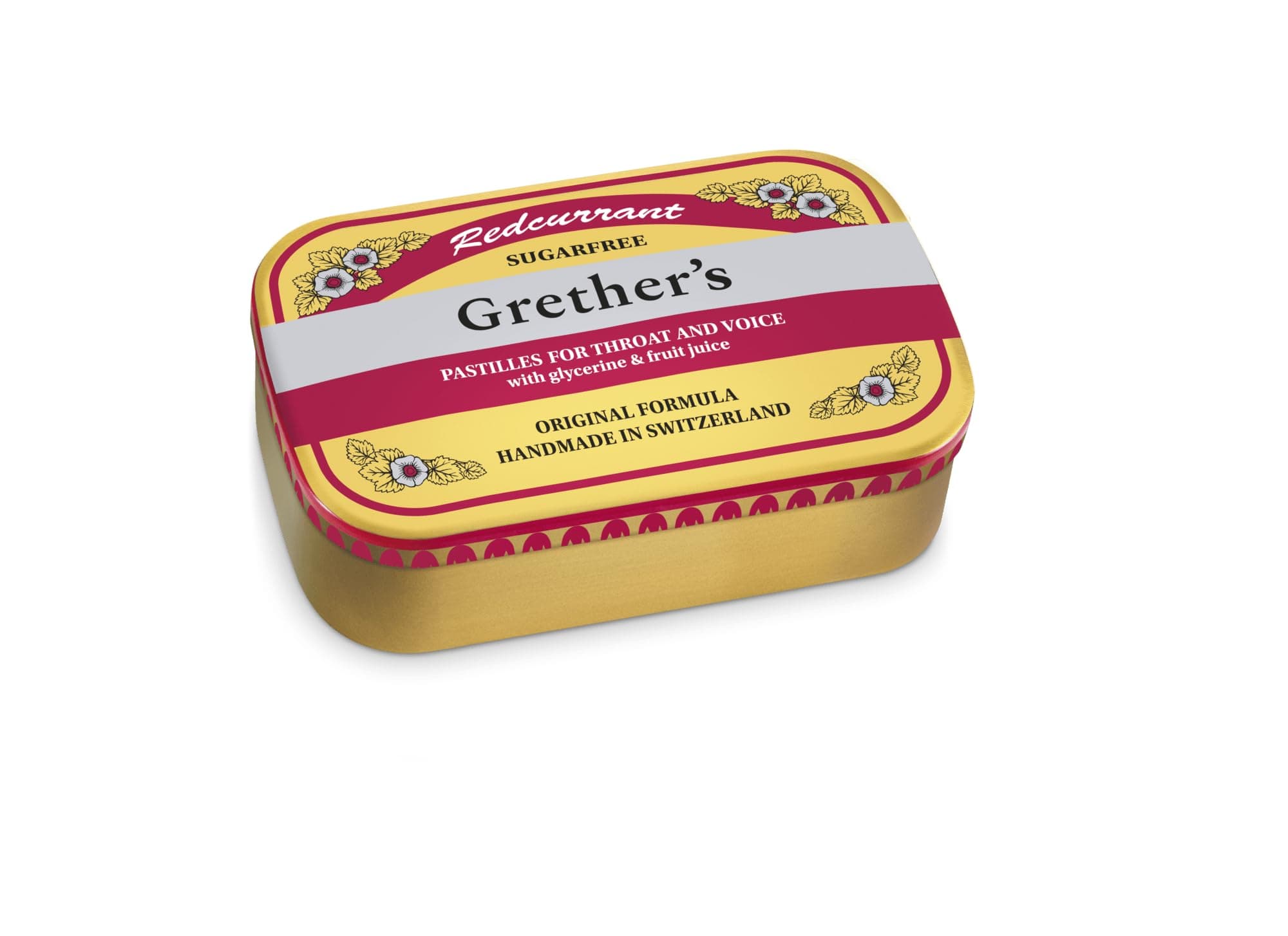 Grether's Pastilles Sugar Free Red Currant - 110g