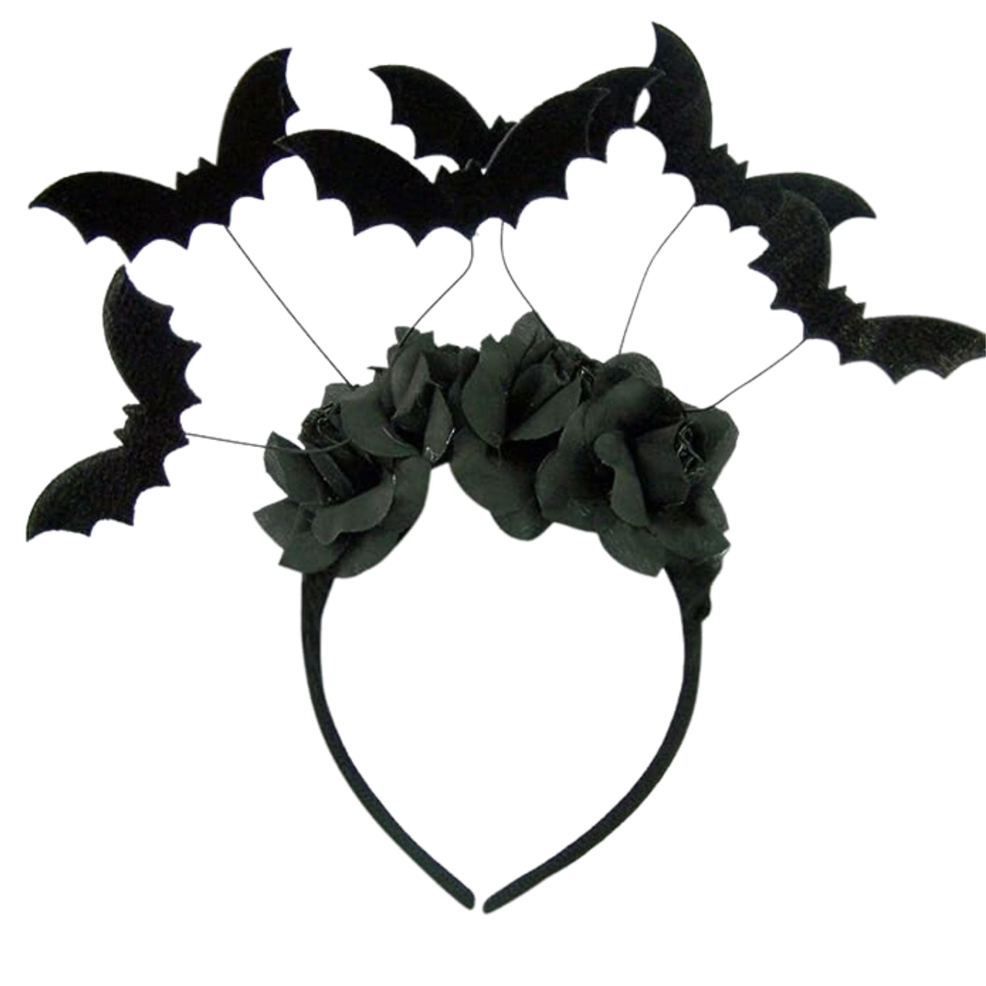 NeedzoHalloween Black Bat Headband Costume Accessory