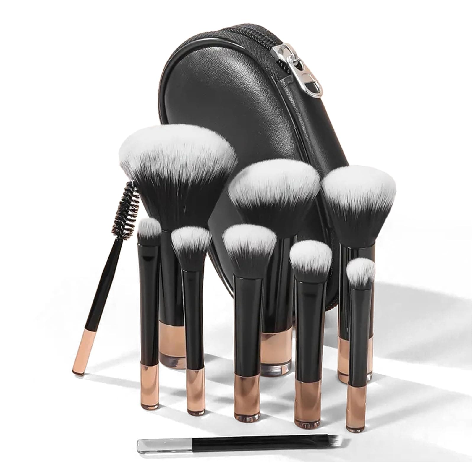 10PCS Mini Travel Makeup Brush Set