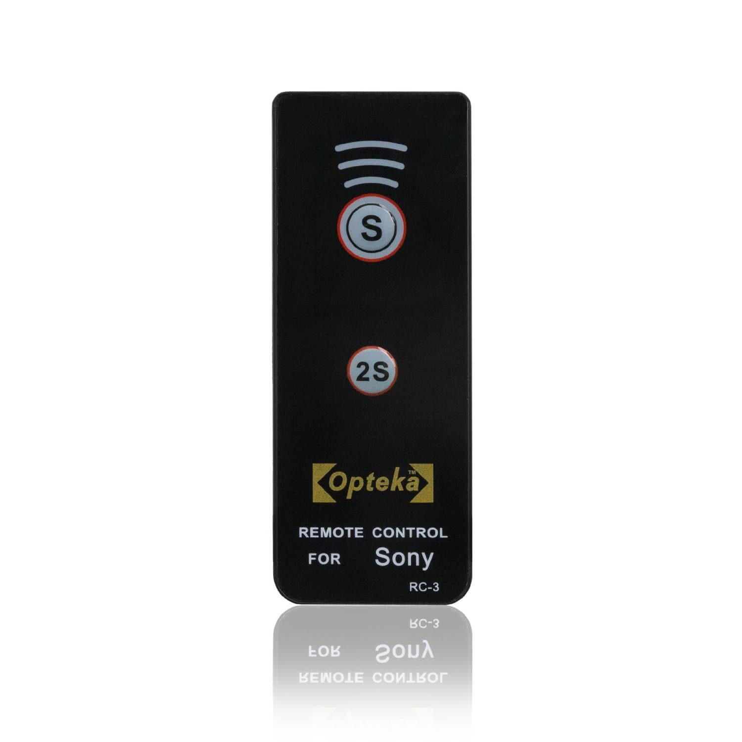 Opteka RC-3 Wireless Remote Control for Sony Alpha A33, A55, A57, A65, A77, A99, NEX-5, NEX-6, NEX-7, A230, A330, A380, A390, A450, A500, A550, A560, A580, A700, A850, A900 (RMT-DSLR1 Replacement)