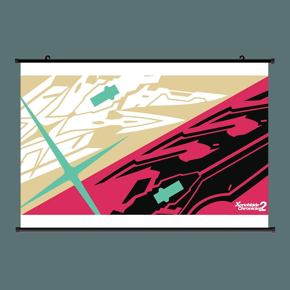 Xenoblade Chronicles 2 Poster Mythra & Pyra Wallpaper Wall Scroll Poster Sticker Hanging Paintings 40 x 60cm(ndDeq049) Jou2line
