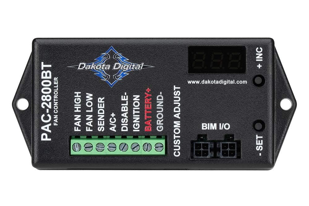 Dakota Digital PAC-2800BT Electronic Fan Controller 70 Amp with Bluetooth Control