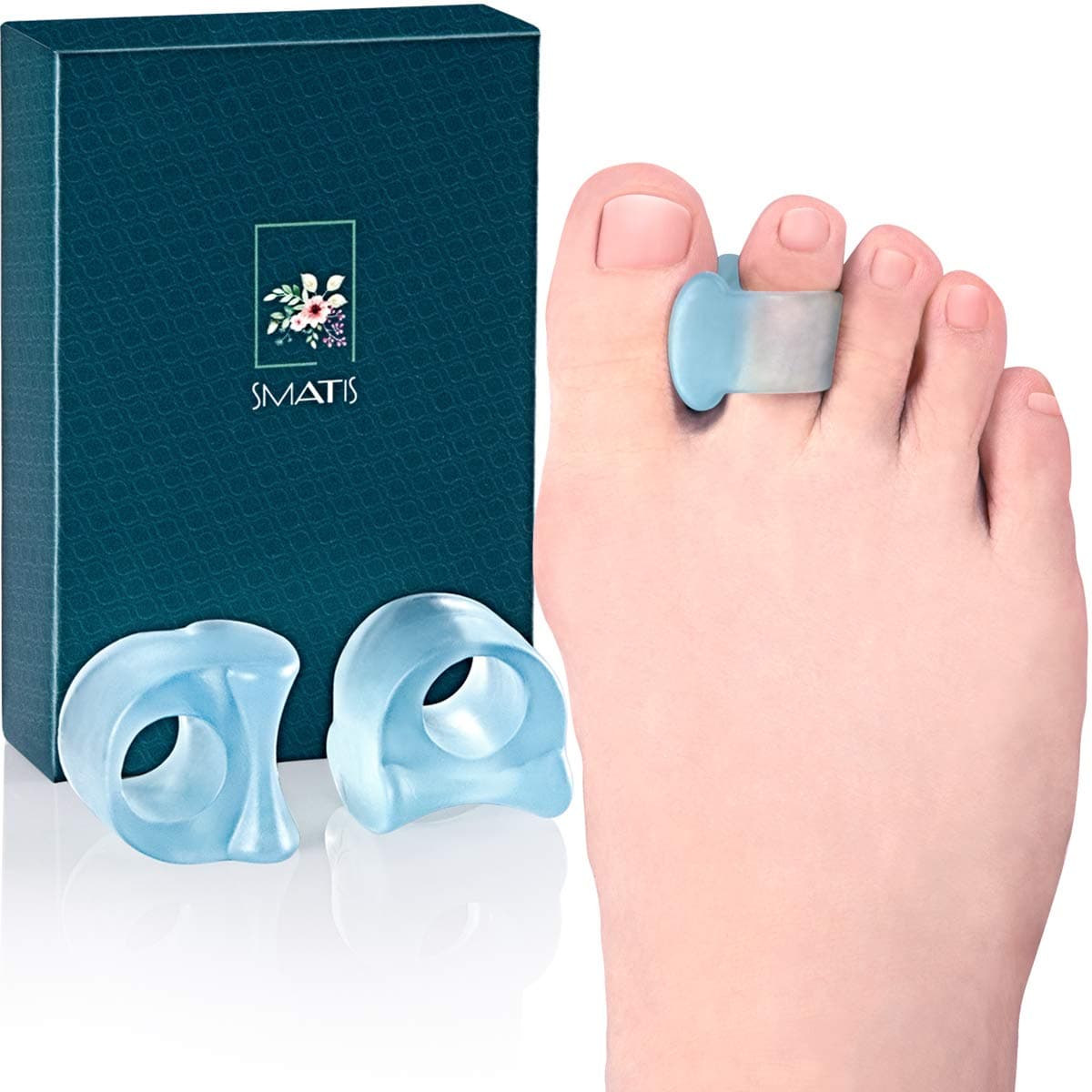 2 Pairs Toe Separators for Bunions