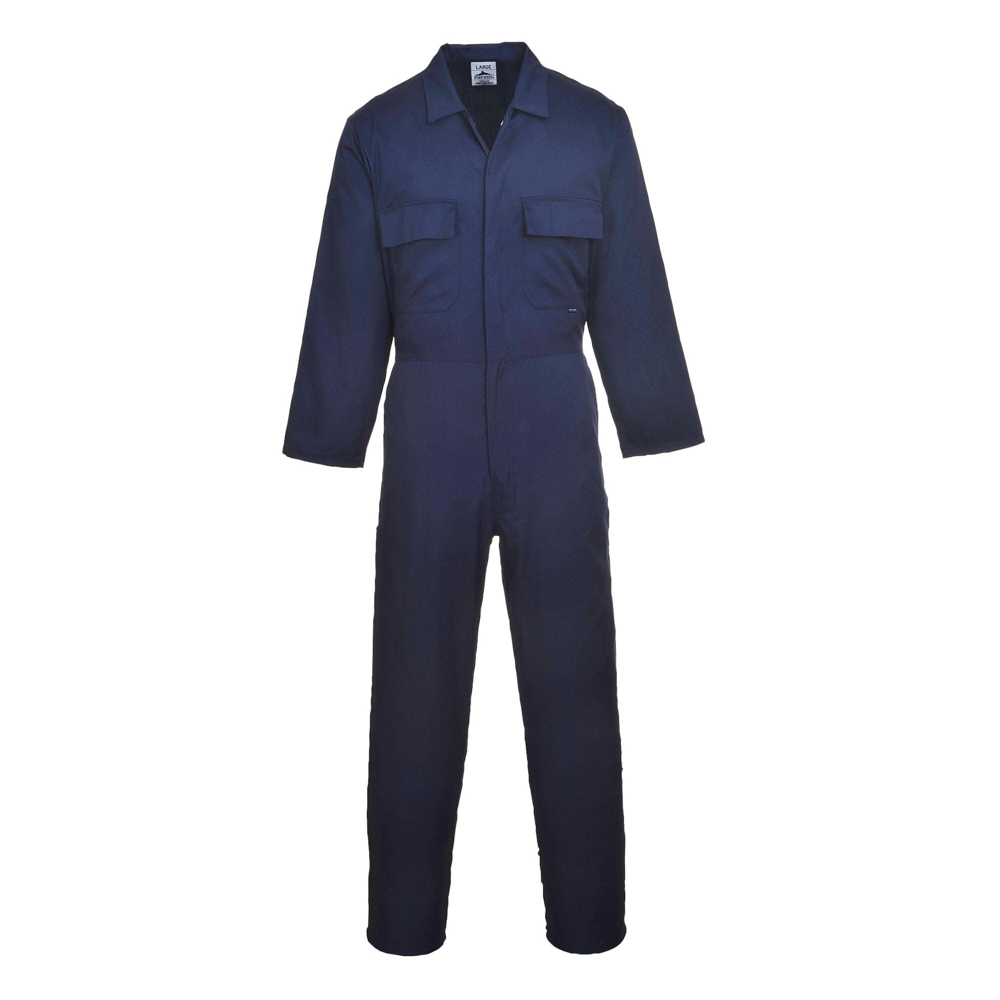 Portwest Stud Front Coverall Navy Extra Large Ref S999XLGE