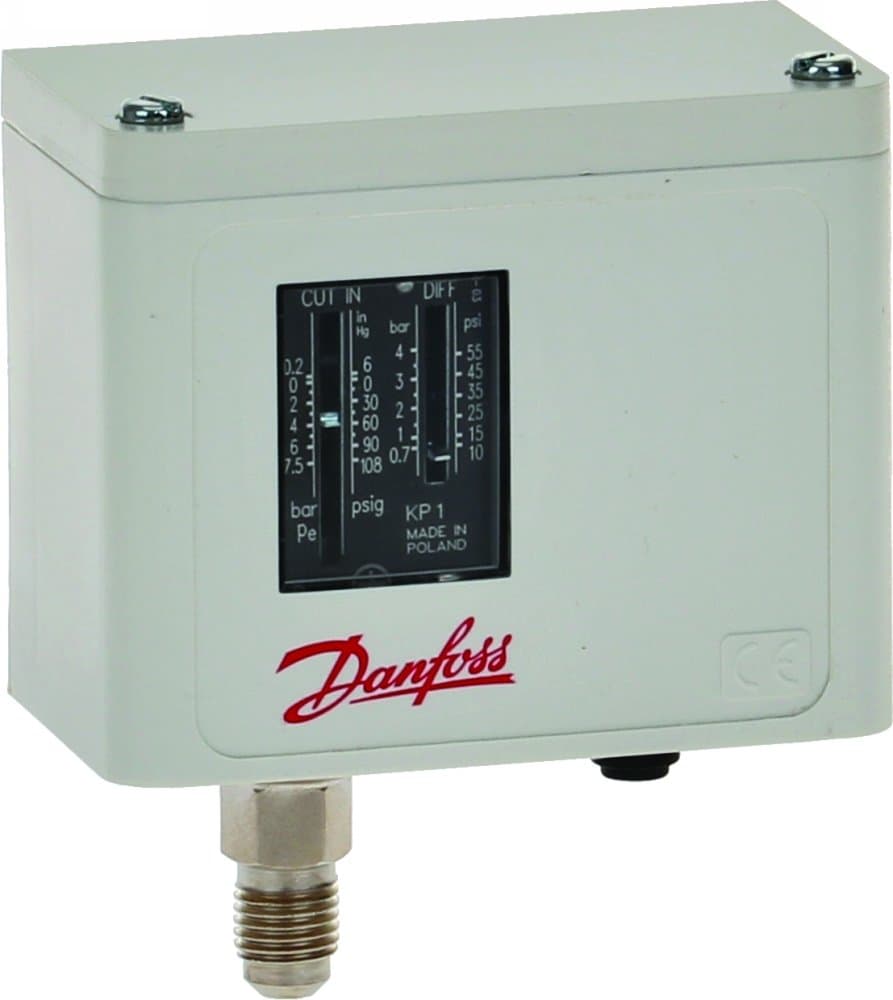 Danfoss 060-110166 Pressure Switch Kp-1 L/P Auto Re-Set