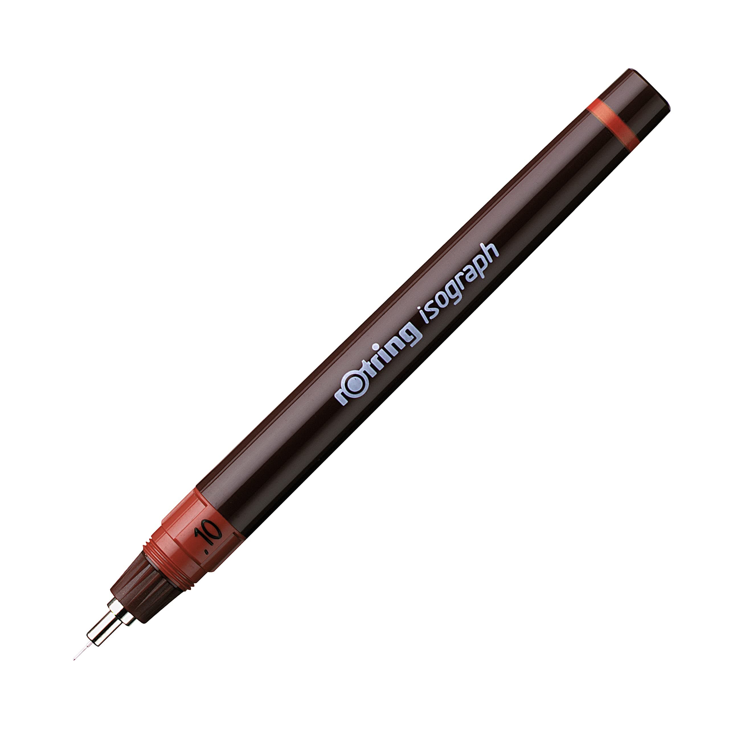 0.1Mm Isograph Technical Drawing Pen For Sketching Mandala Art Doodling Tracing Architecture | Ink Not Included - Multicolor