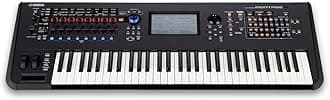 Yamaha Montage6 61-key Synthesizer Workstation, Black
