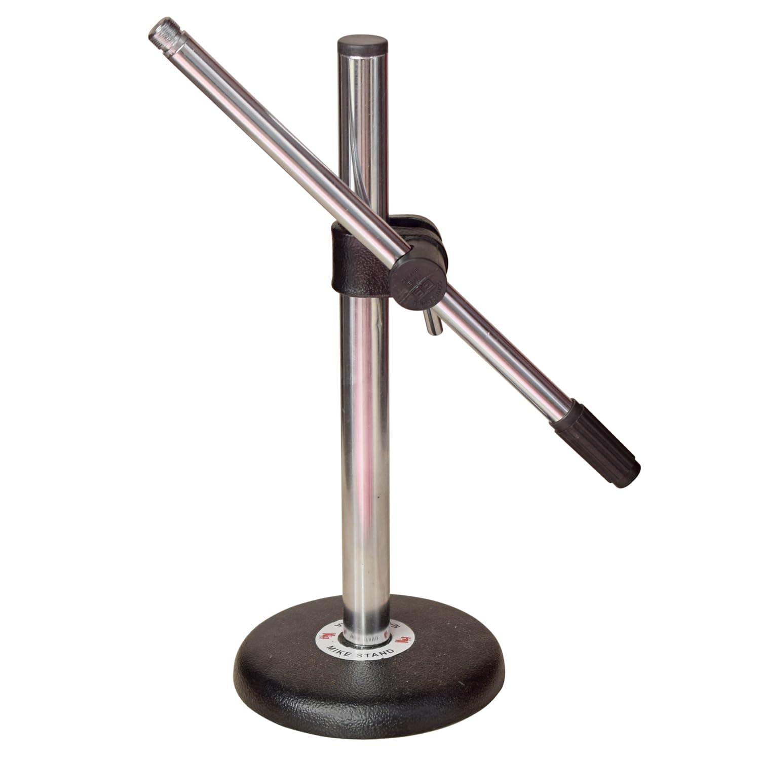 kh Microphone Stand Table/Floor Microphone instrument 15 Inch Stand Iron Base Universal Microphone Mic Stand for Harmonium, Tabla