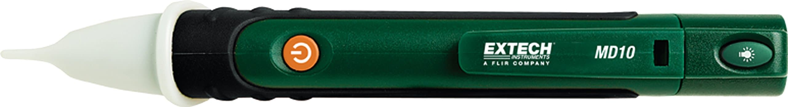 MD10 - Non‑Contact Magnet Detector & Flashlight – Detects AC, DC & Permanent Magnetic Fields with Blue LED Indicator – Pocket‑Sized, Uses 2 AAA Batteries