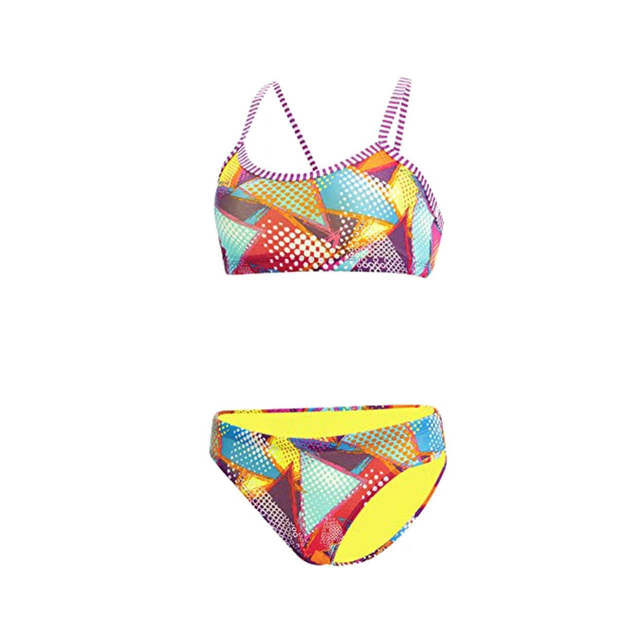 DolfinWomen's Uglies Prints Workout Two Piece Bikini Set