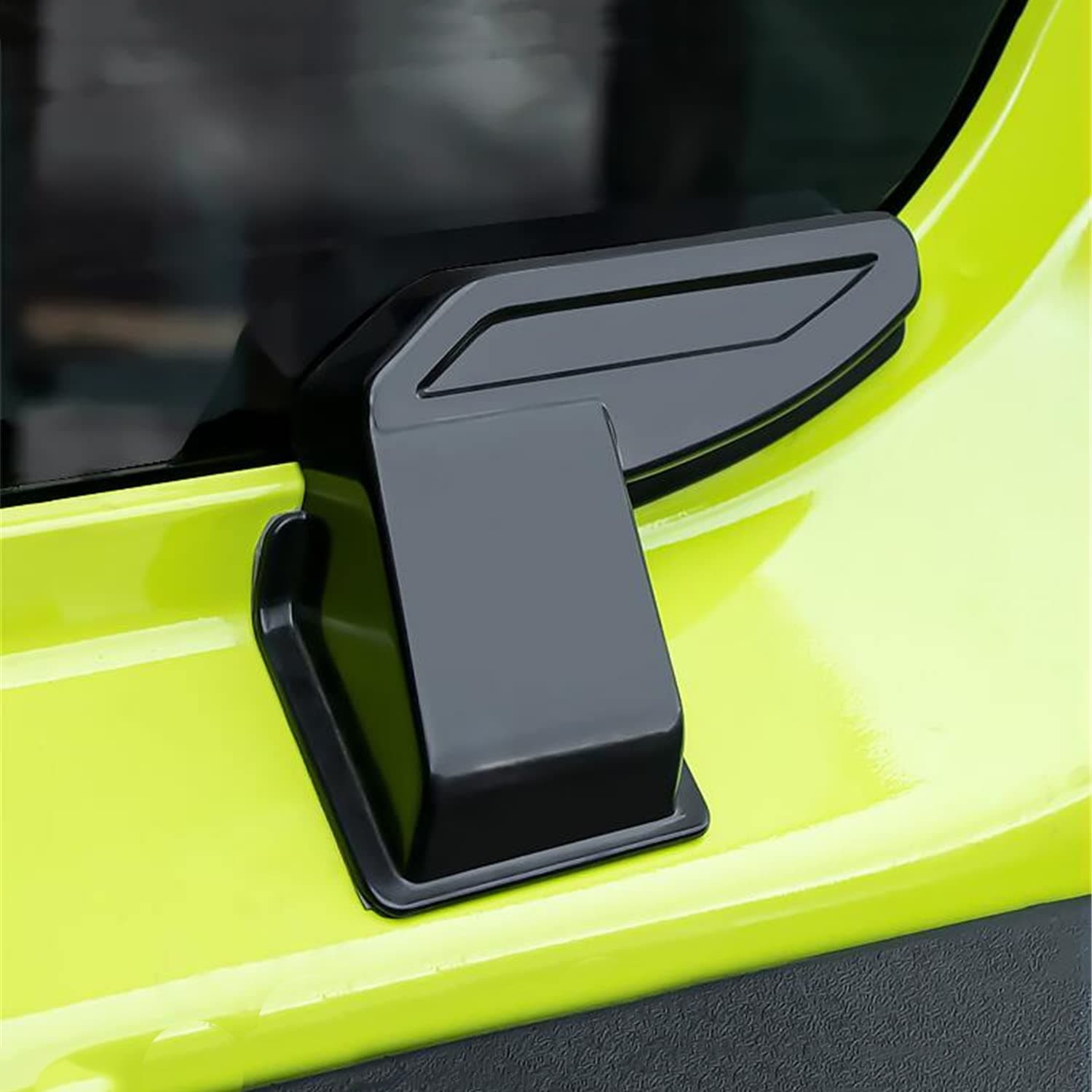 YOCTM 2pcs ABS Rear Windshield Heating Cable Protector Cover for Suzuki Jimny 2019 2020 JB64 JB74W Black