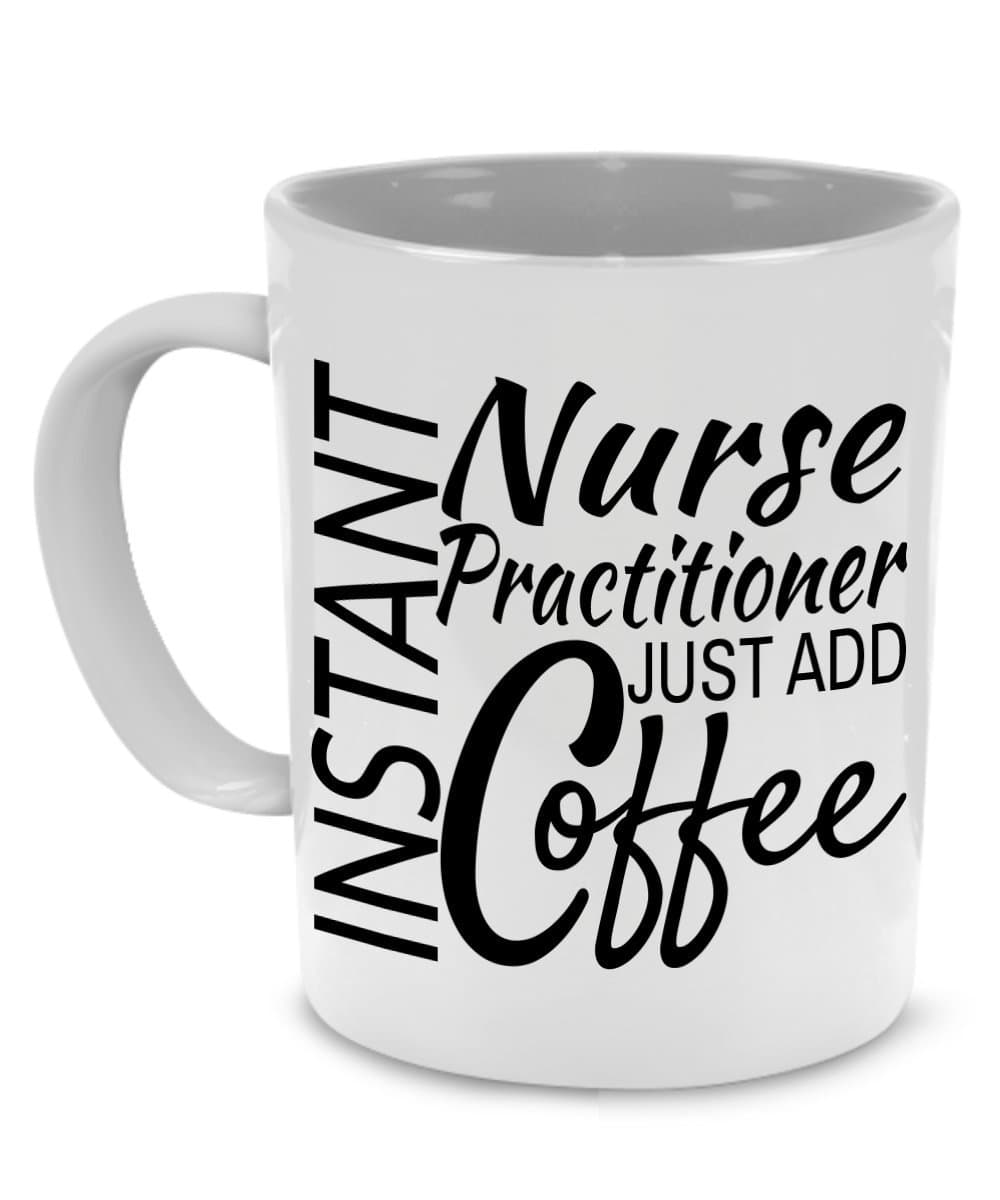 Nurse Practitioner Coffee Mug â€“ A Perfect Cool, Unique Gift, Printed on Both sides. by visionelle