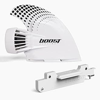 Fin - Electric Motor for Surfboards, SUPs and Kayaks. Lightweight, Compact, and Shockingly resistant Electric Fin with Remote Control. (Boost Fin + Longboard Adapter (US Fin Box))