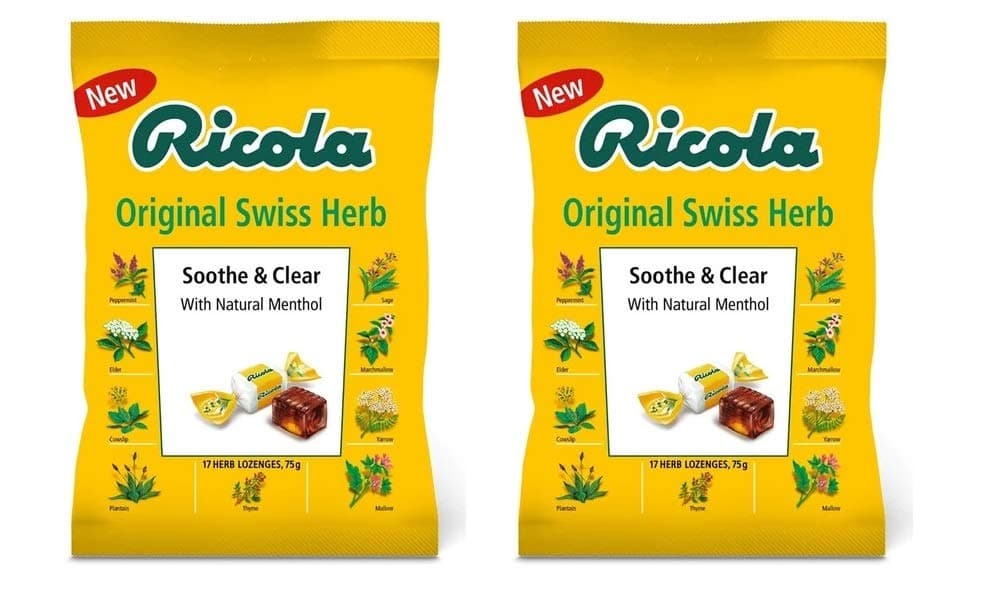 (2 Pack) - Ricola - Original Lozenges Bag | 70g | 2 PACK BUNDLE