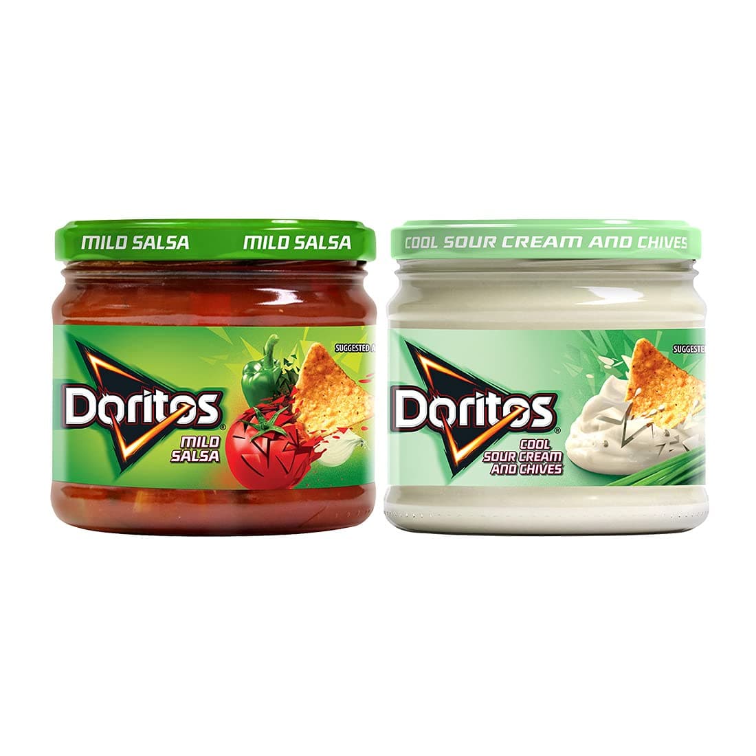 Mild Salsa with Cool Sour Cream & Chives, Combo Dips Pack