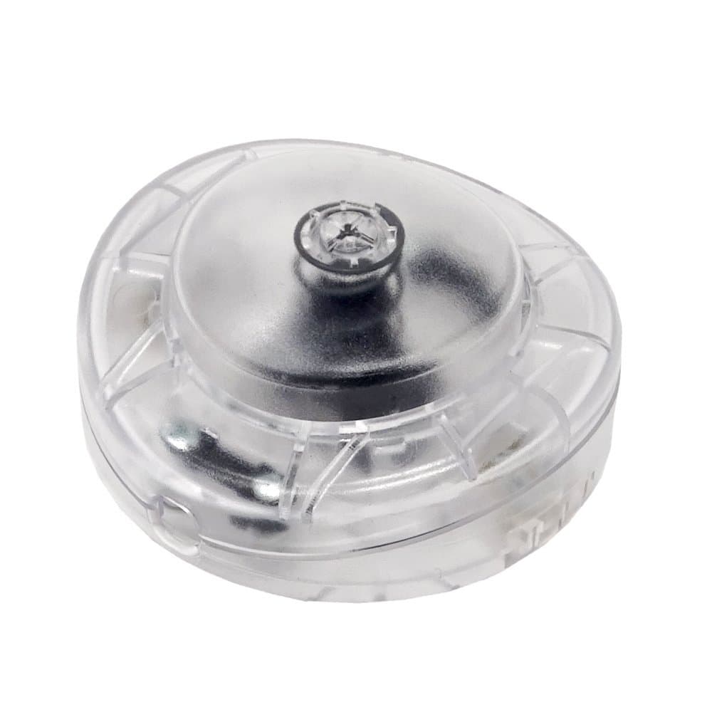 Diameter 65 x 30, 250 V/2A for round cable foot switch, transparent foot pedal switch for floor and table light cable switch