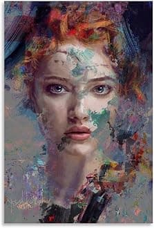 LJCYUAN Yossi Kotler PaintingPosters for Boys And Girls' Rooms Poster Decorative Painting Canvas Wall Art Living Room Posters Bedroom Painting Unframe-style24x36inch(60x90cm)