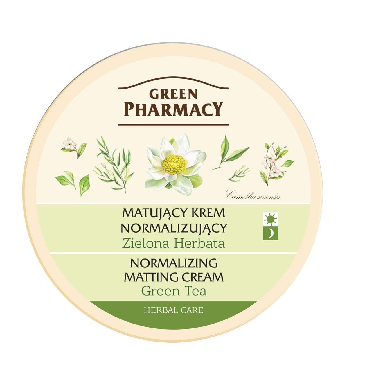 Elfa Pharm Green Pharmacy Normalizing Matting Cream Green Tea 150ml