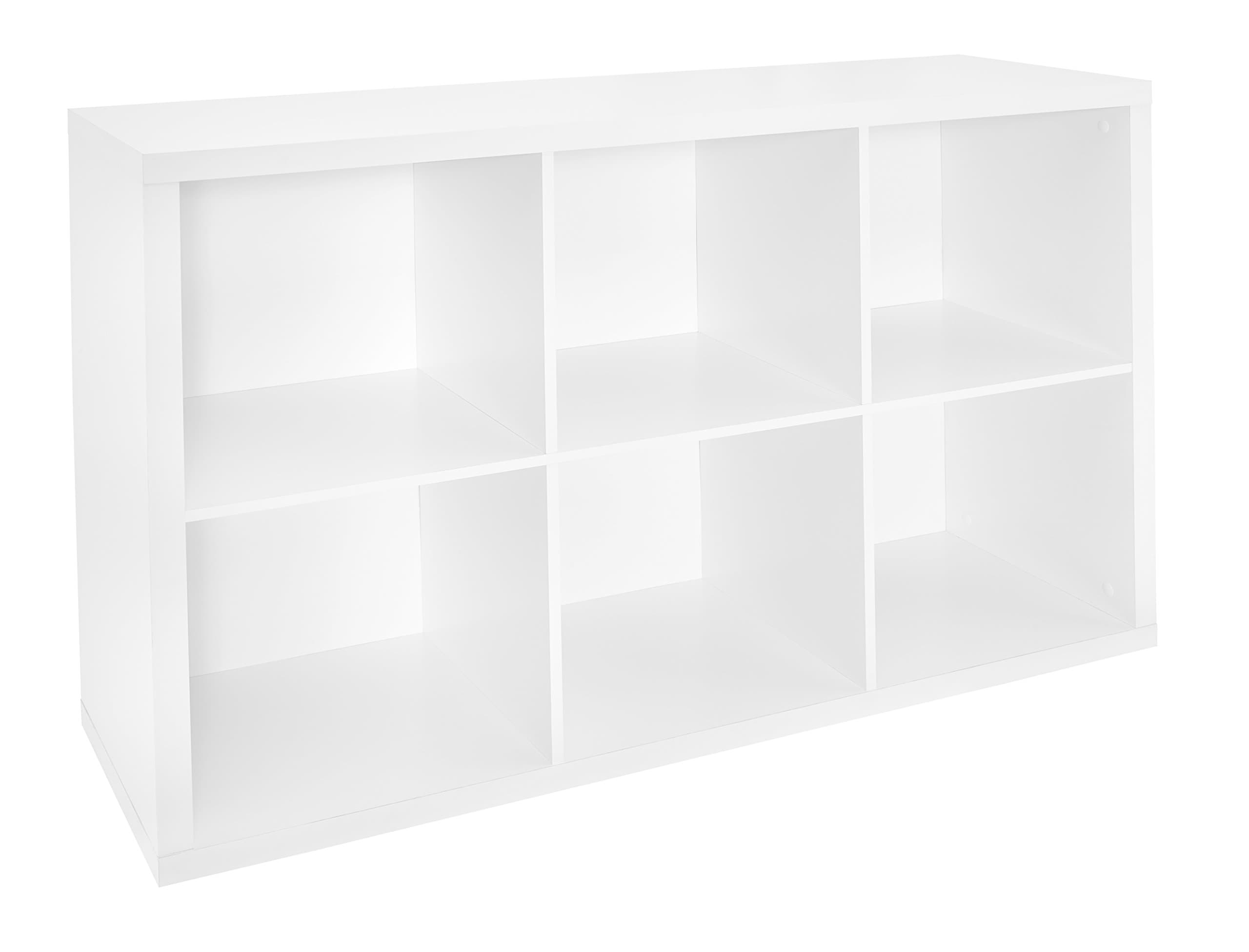 ClosetMaid 1109 Decorative Storage 6 Cube Organizer, White