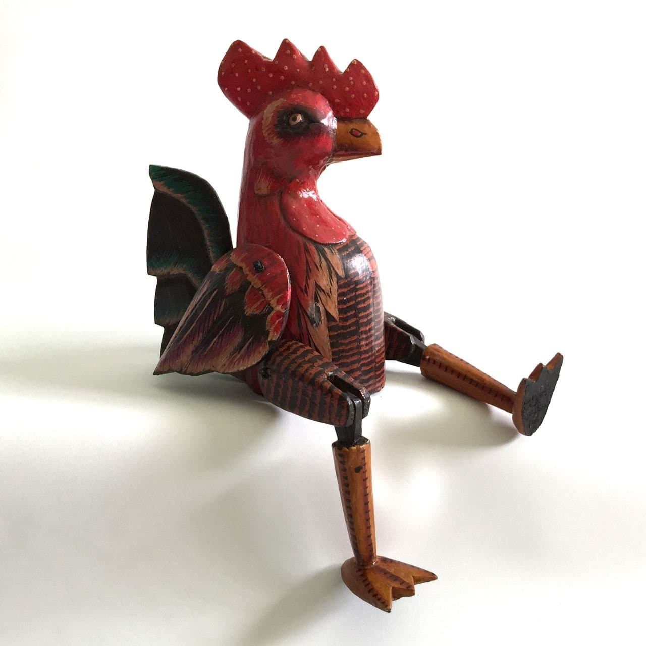 Wooden Shelf Chicken 7 Inch