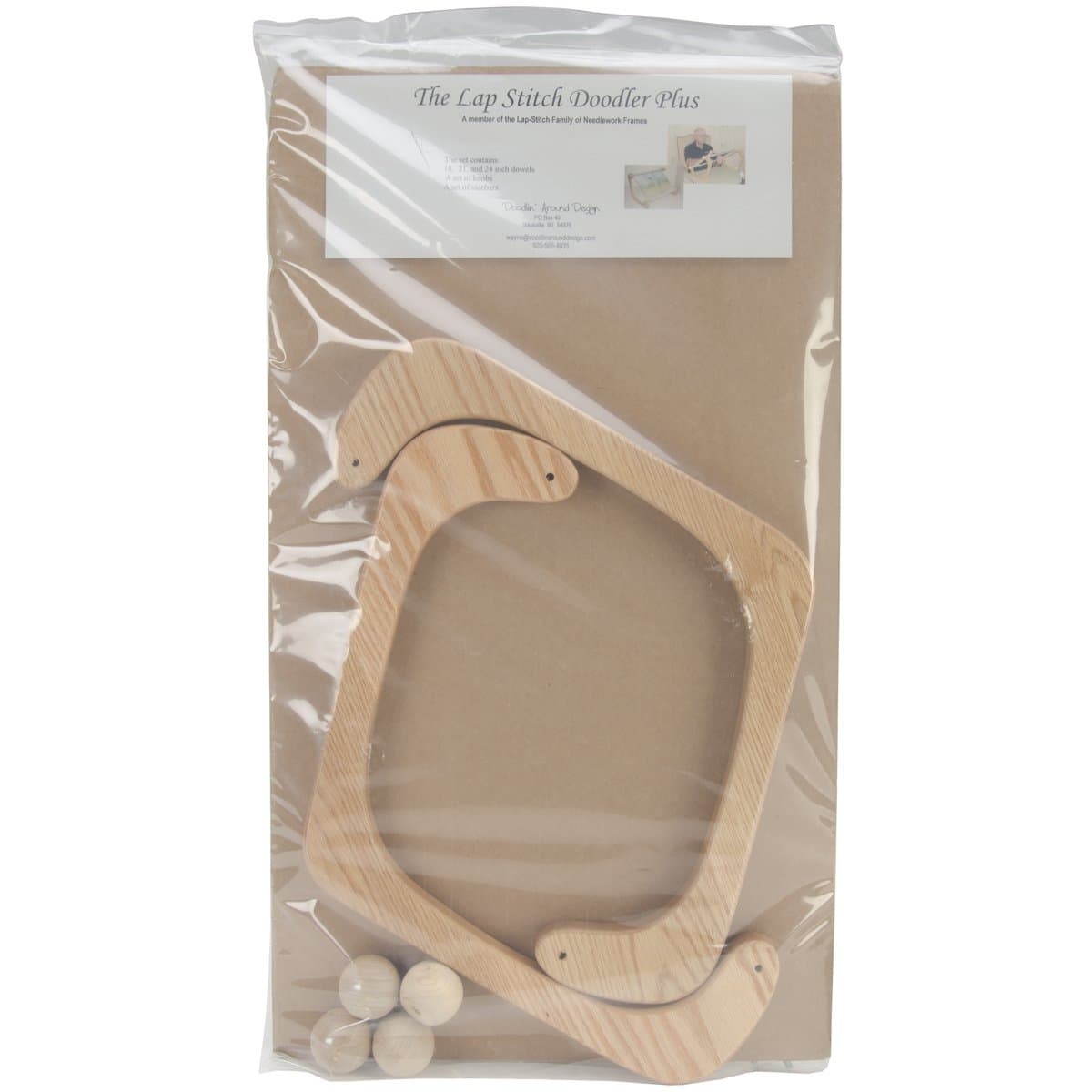 Images Stitchery Design 0040 Lap Stitch Doodler Plus Frame with 3 Dowels