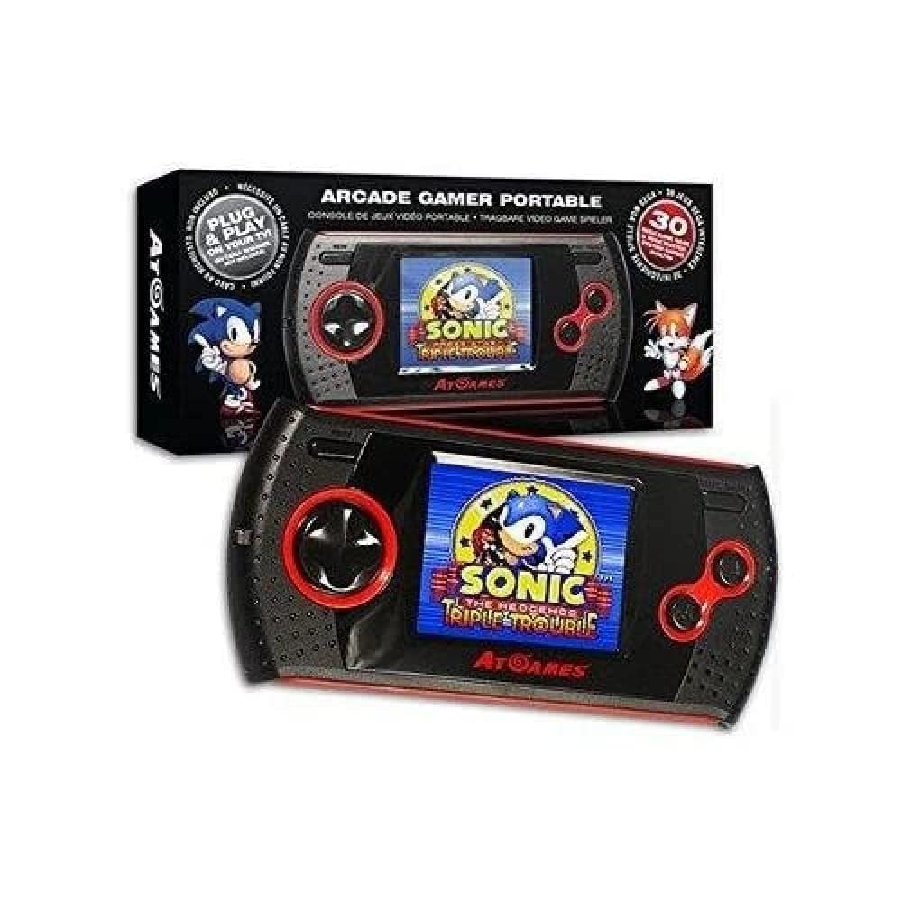Blaze Gear Sega Master System LCD Handheld Small Box Version - Features 30 Master System and Game Gear Games