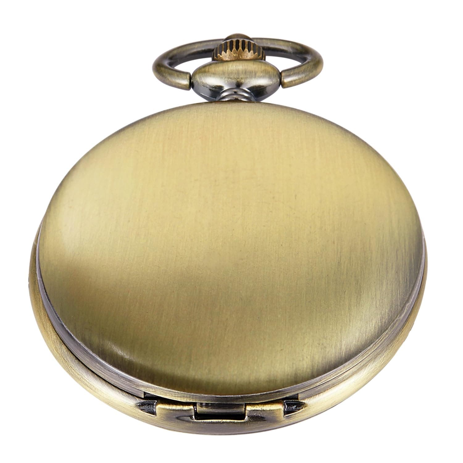 Smooth Black Pocket Watch for Men Quartz Arabic Digital Dial with Chain,Smooth Quartz Men's Pocket Watch