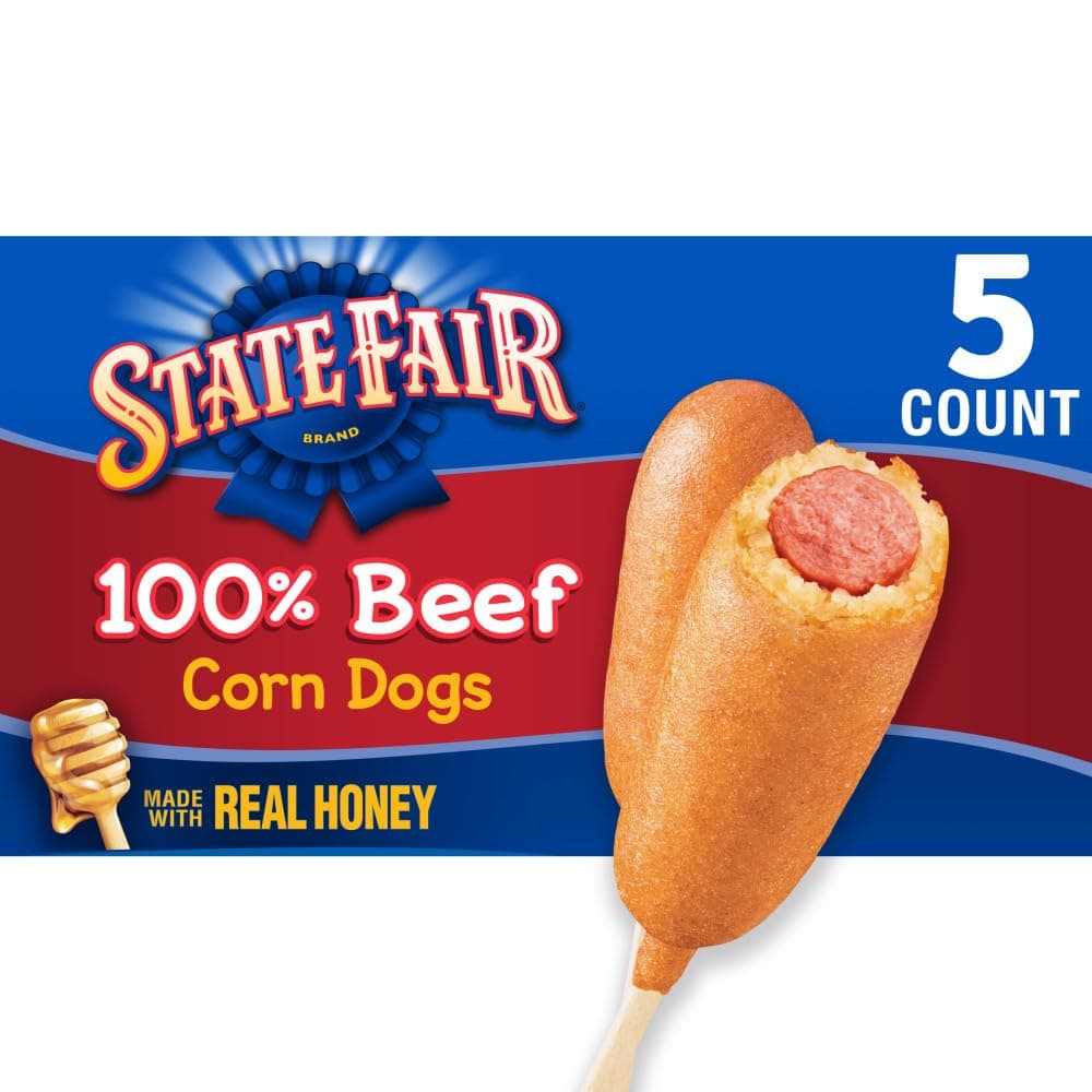 100% Beef Corn Dogs, 13.35 Ounce, 5 Count (Frozen)