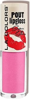 L.A. Colors Pout Shiny Lipgloss, Sweet Metallic, 4g