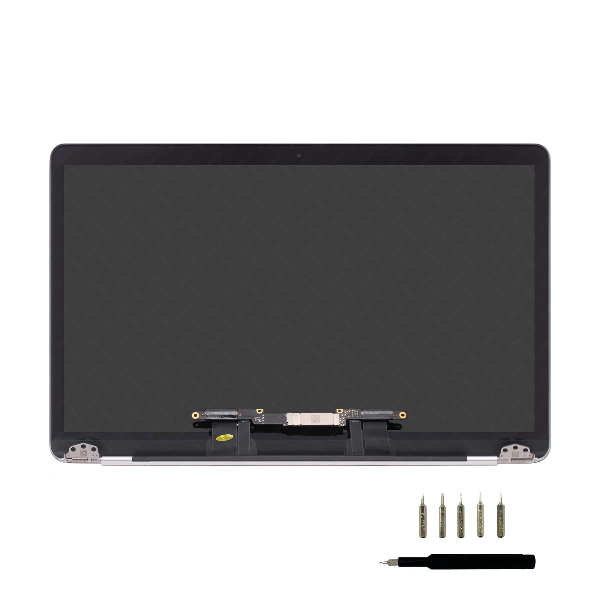 LCDOLED Replacement 13.3 inches 2560x1600 Full LCD Screen Complete Top Assembly for MacBook Pro 13" A2159 2019 Two Thunderbolt 3 Ports EMC 3301 MUHN2 MUHP2 MUHQ2 MUHR2 MUHR2 (Silver)