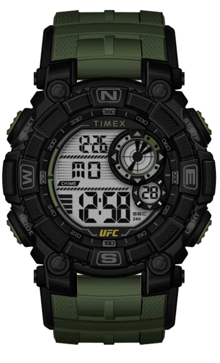 Men's Digital Watch with a Plastic Strap UFC Redemption