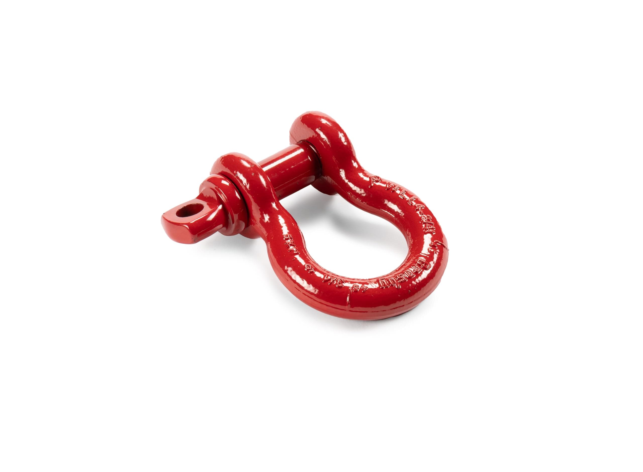 Steel 3/4" Crosby Shackle - Red
