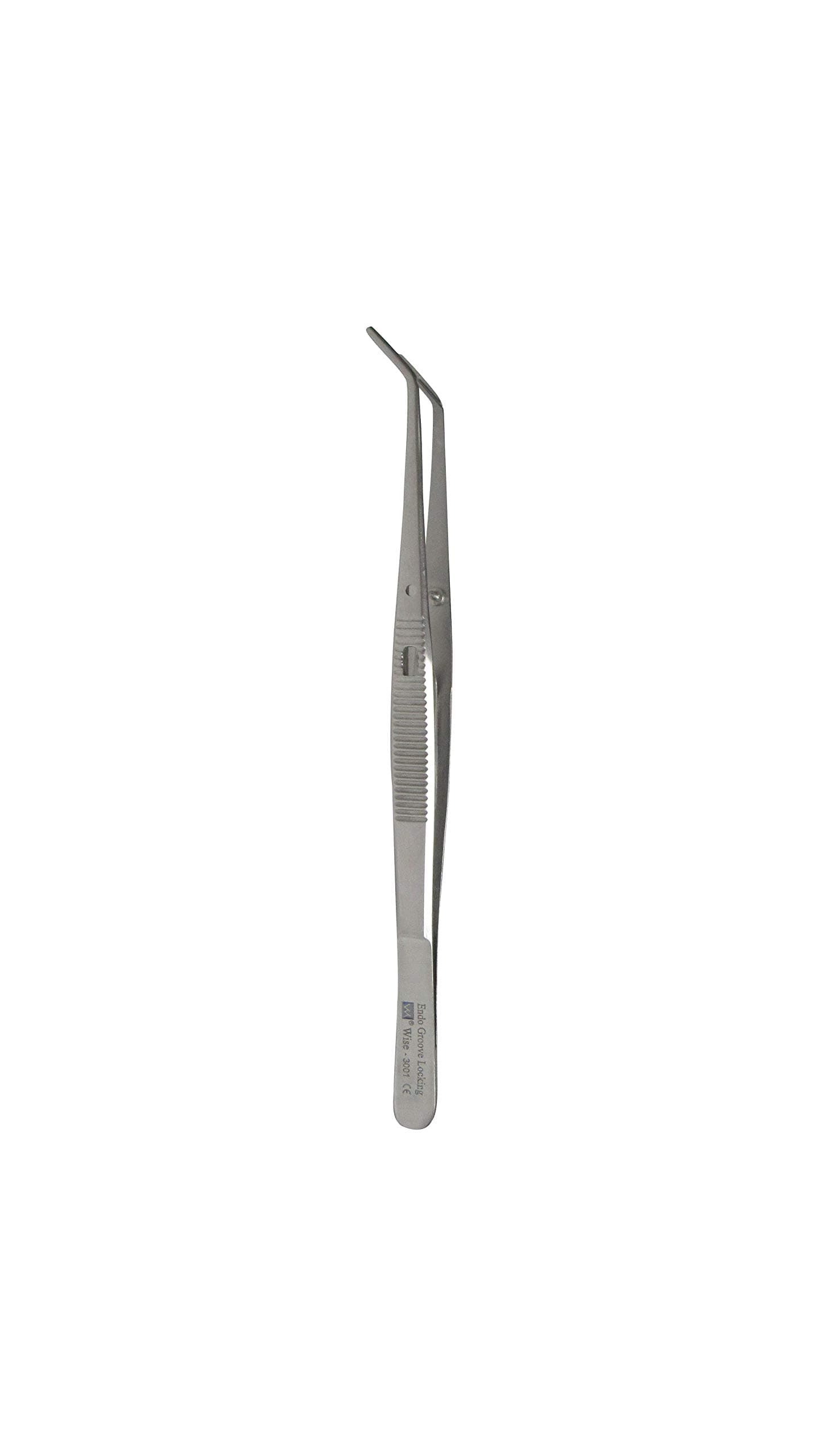 Wise Endodontic Locking Pliers #3 with Grooved Tips (6” / 150 mm).