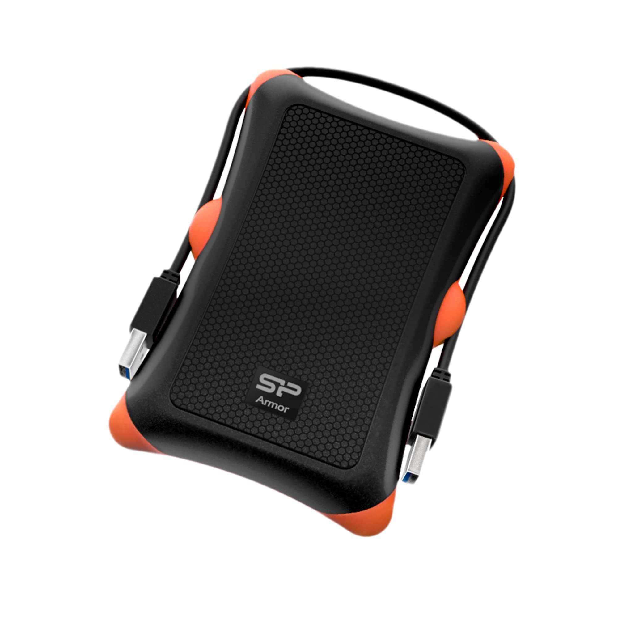 SP 1TB Rugged Portable External Hard Drive Armor A30, Shockproof USB 3.0 for PC, Mac, Xbox and PS4, Black
