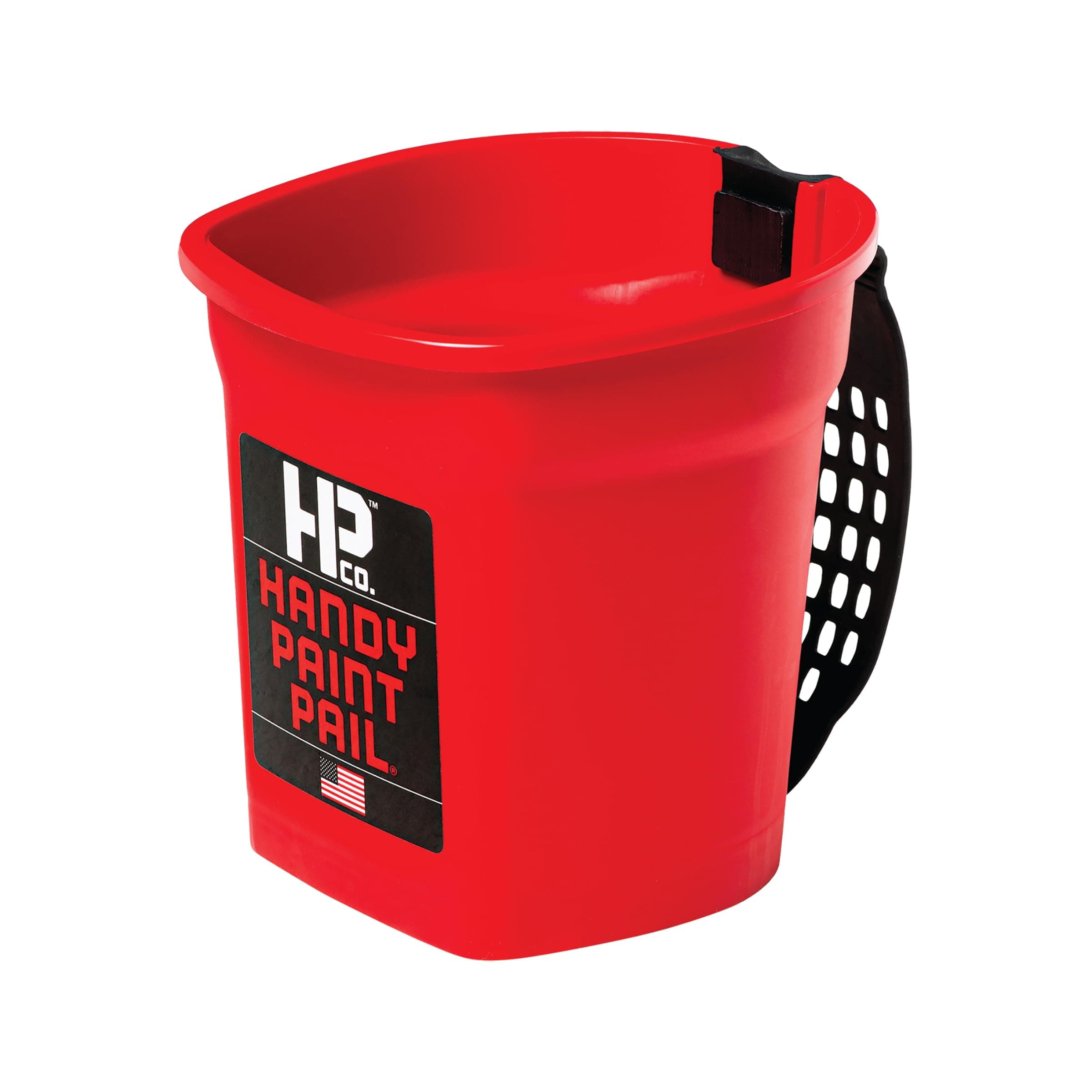 Bercom 2500-CT Handy Paint Pail, 1 Pack, Red