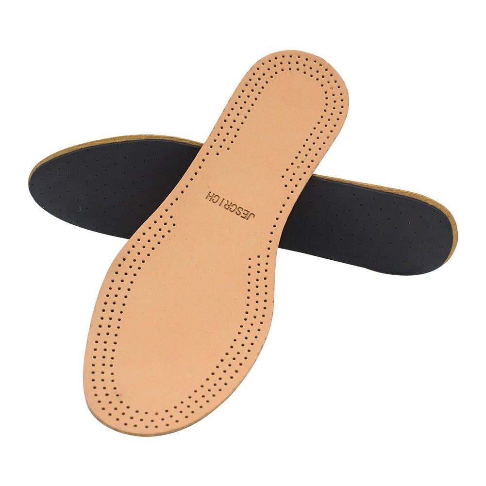 Handcrafted Shoe Inserts Slightly Padded with Latex Foam Odor-Control Removable Insole (Two-Pair, US 11-11.5/EU 45-46 for Men/Women)