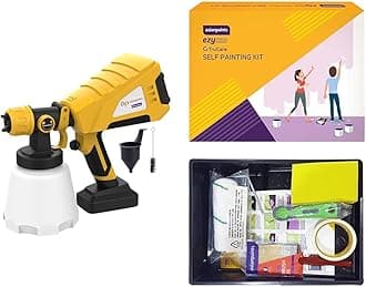 Asian Paints Trucare Paint Sprayer 750W with 950 Ml Container|Electric Paint Sprayer with 2M Long Ca