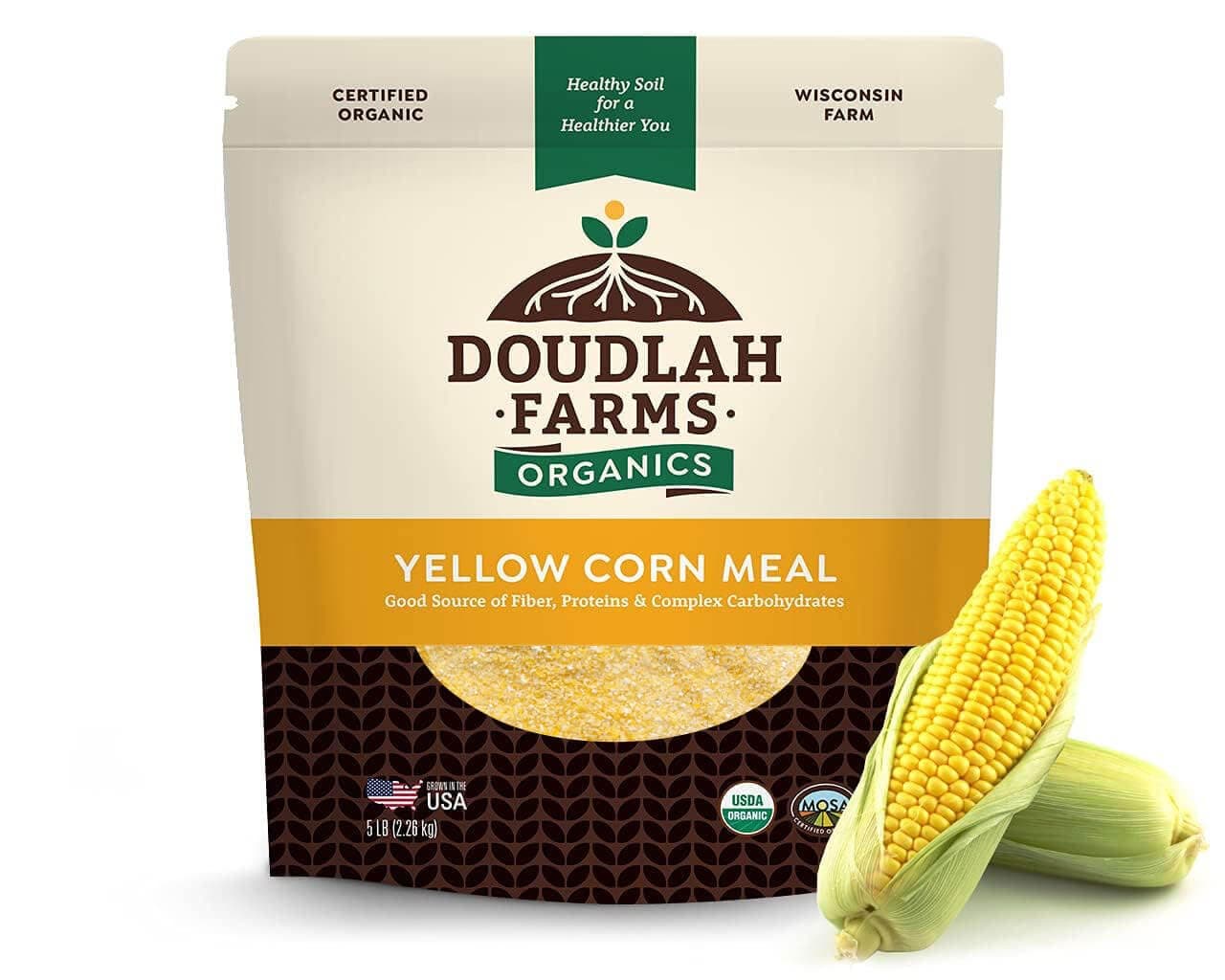 Organic Yellow Cornmeal Flour
