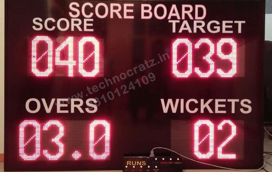 Ae Semi Digital L.E.D. Cricket Scoreboard (CKS-29)