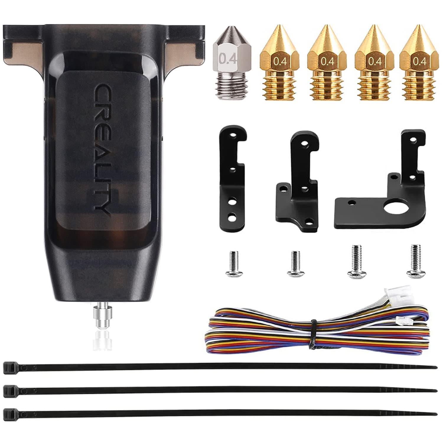 Comgrow Official Creality CR Touch Auto Bed Leveling Sensor Kit with 32 Bit V4.2.2 / V4.2.7 Mainboard and Metal Push Pin for Ender 3/Ender 3 V2/Ender 3 Pro/Ender 5 Pro/Ender 5/CR-10 3D Printer