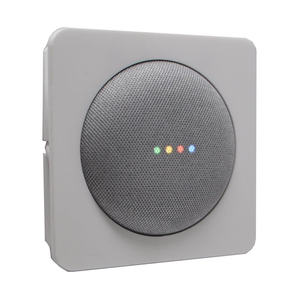 TABcareGoogle Home Mini Nest Mini Anti-Theft Security Wall Mount Kit (White)