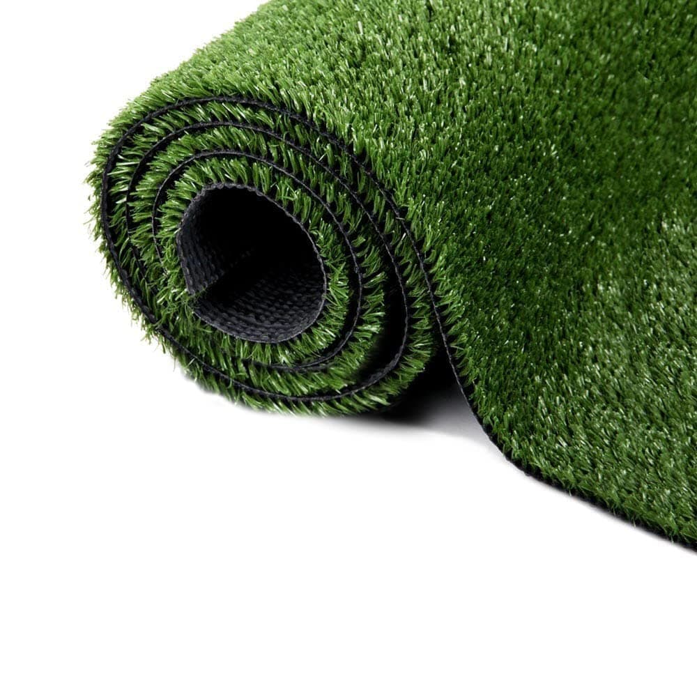 Synthetic Artificial Grass Turf 0.4" Customized Sizes, Drainage Holes Pet Faux Grass Astroturf Rug Carpet 13FTX22FT Indoor Outdoor Rug Area Garden Decor