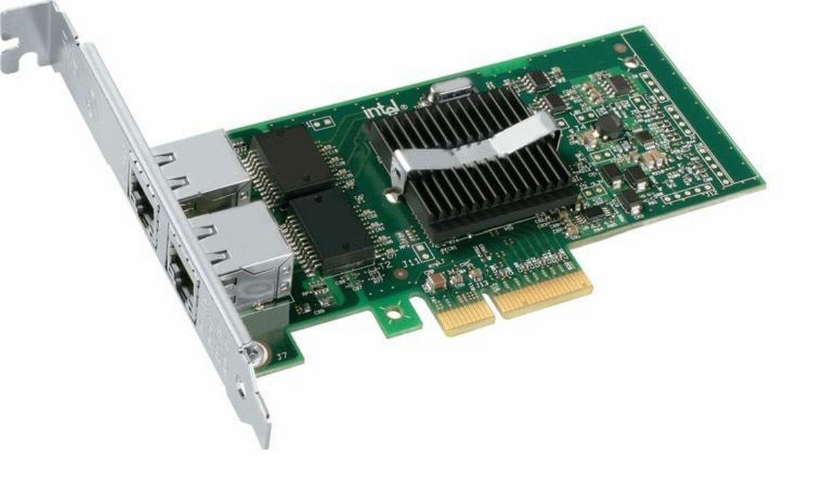 Intel EXPI9402PT PRO/1000PT PCI Express Dual Port Server Adapter, RJ-45, Copper, Retail Unit - Multi-Colour